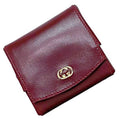 Gucci Bordeaux Leather Coin Purse/Coin Case (Pre-Owned)