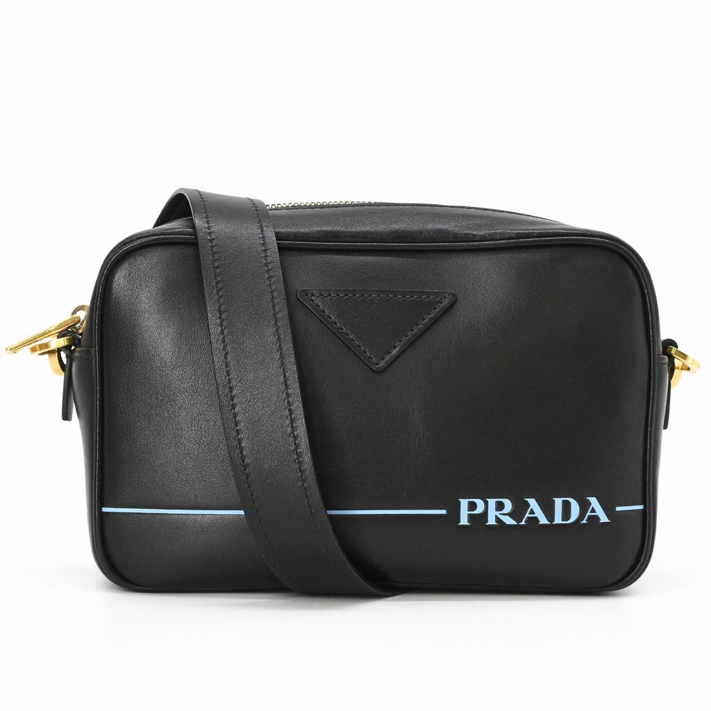 Prada Black Leather Shoulder Bag (Pre-Owned)
