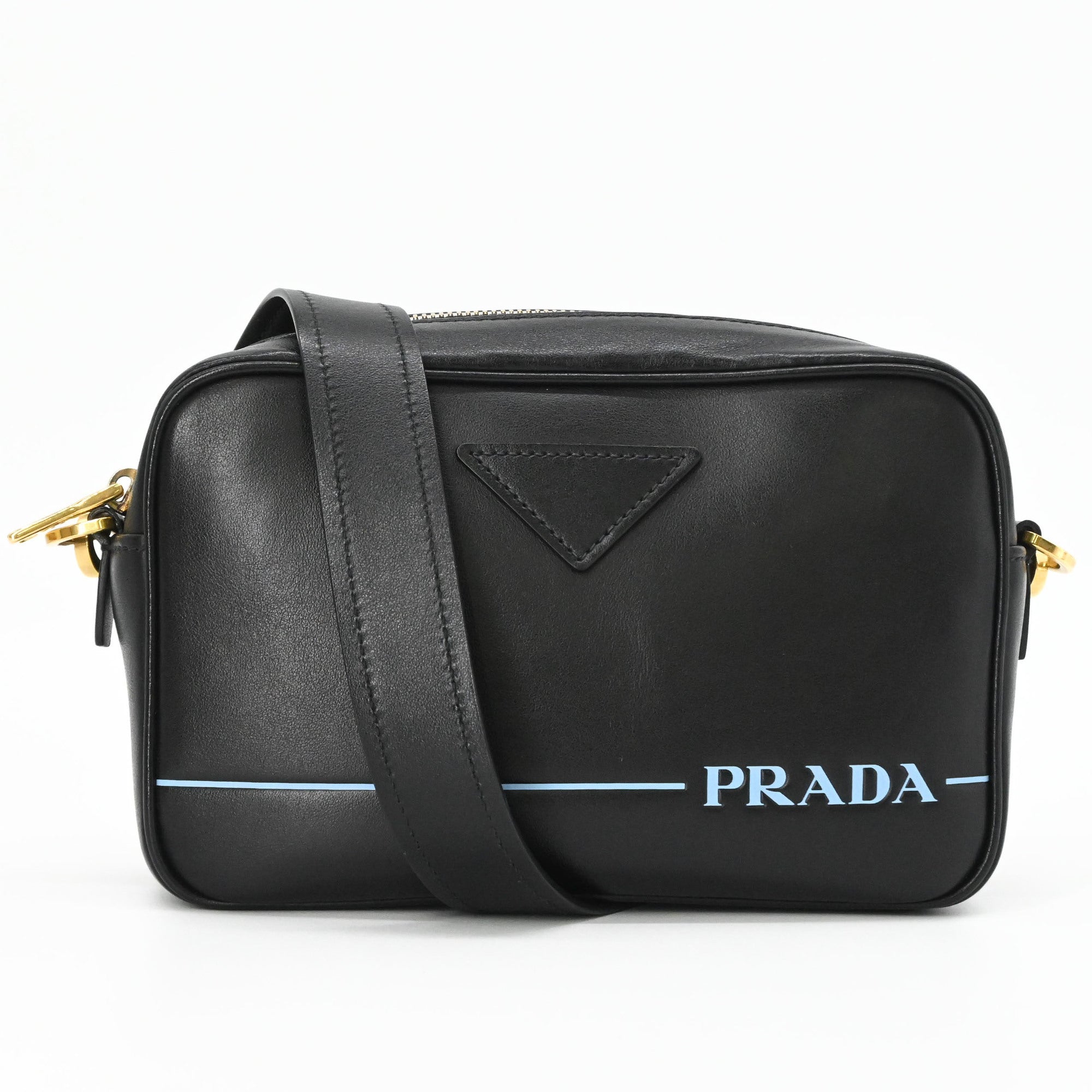 Prada Black Leather Shoulder Bag (Pre-Owned)