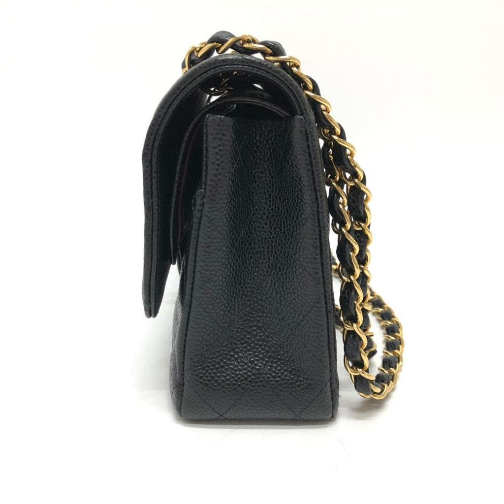Chanel Black Leather Shoulder Bag (Pre-Owned)