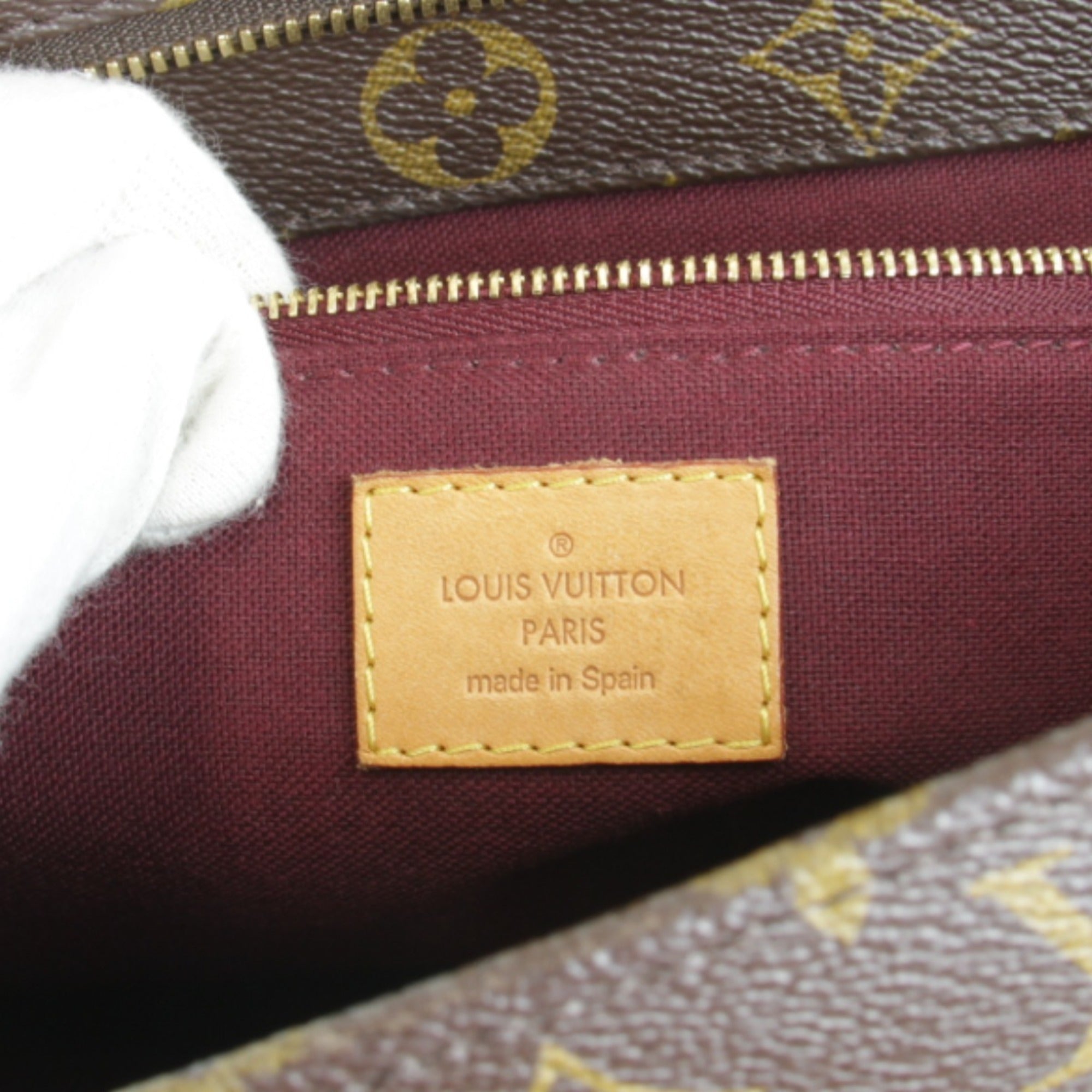 Louis Vuitton Brown Monogram Tote Bag (Pre-Owned)