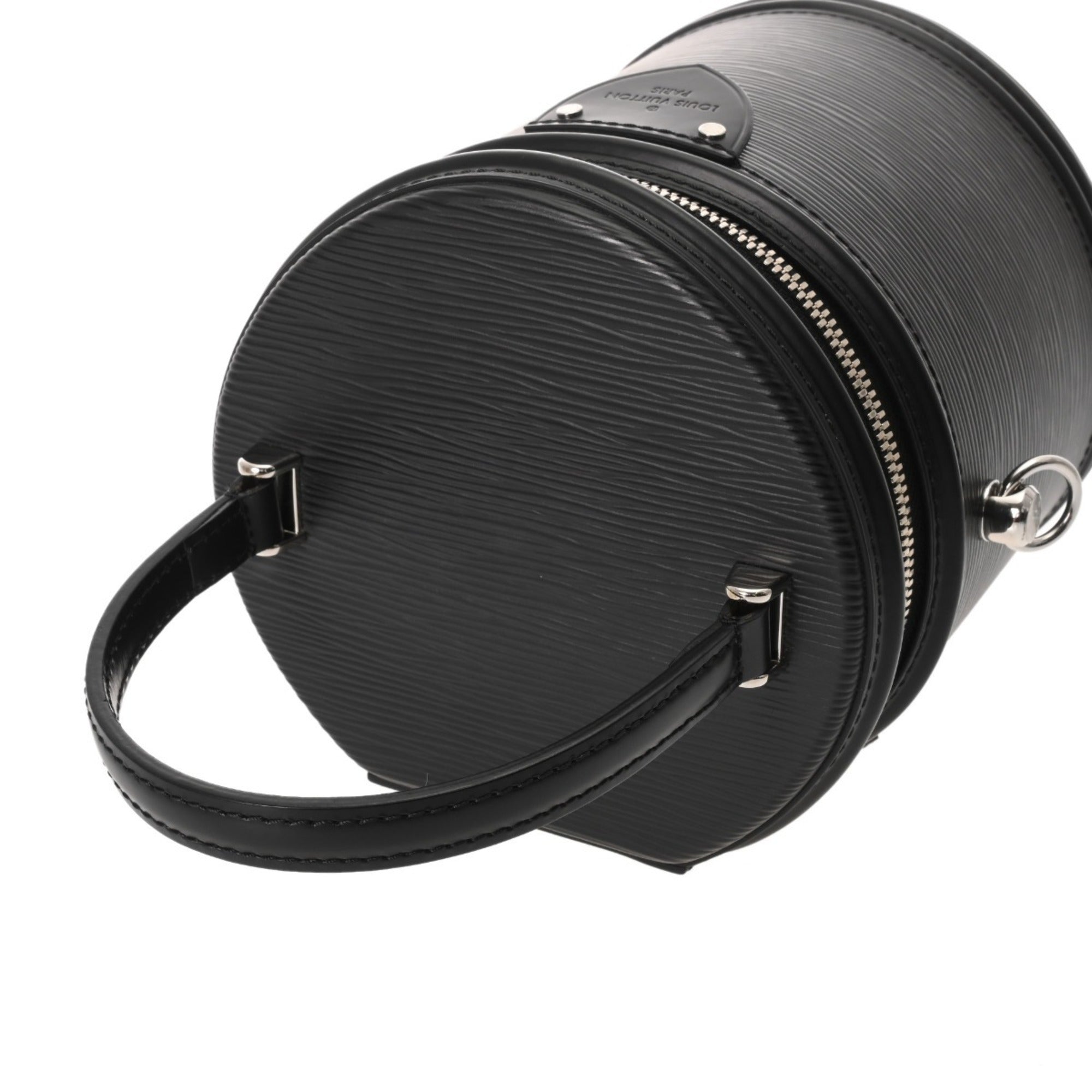 Louis Vuitton Epi Noir Leather Handbag (Pre-Owned)