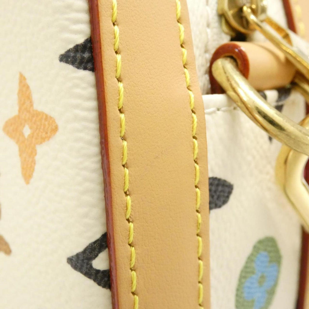 Louis Vuitton Ivory Multi-Color Vanilla Coated Canvas Shoulder Bag (Pre-Owned)