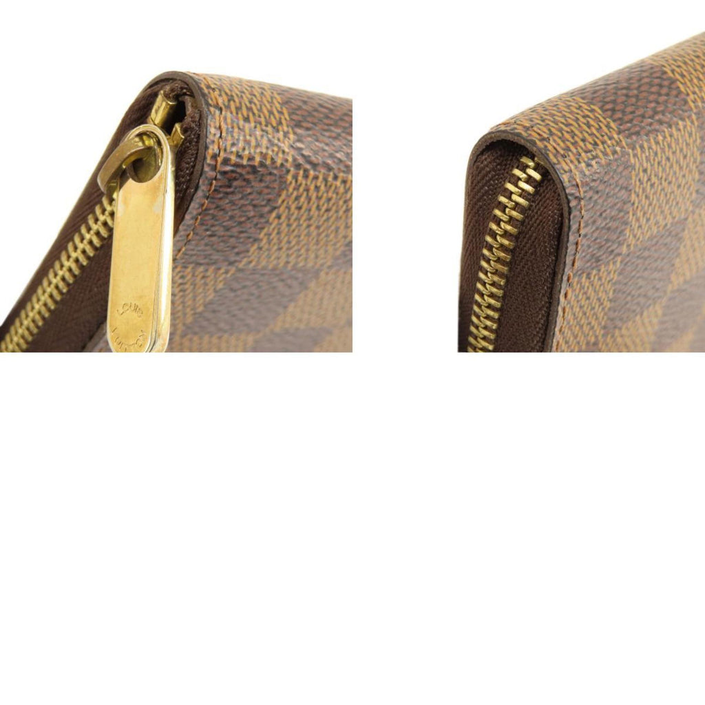Louis Vuitton Damier Canvas Ebene Damier Canvas Coin Purse/Coin Case (Pre-Owned)