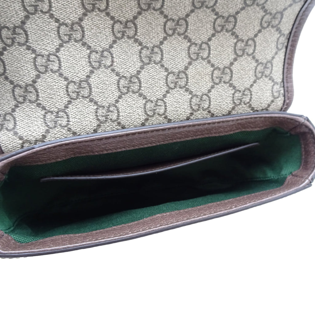 Gucci Beige Gg Supreme Shoulder Bag (Pre-Owned)