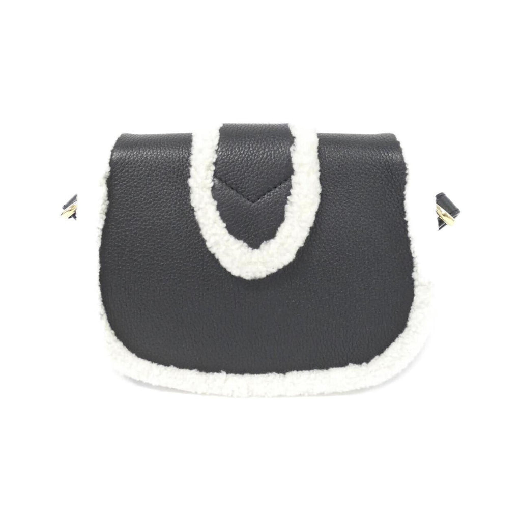 Louis Vuitton Black Leather Shoulder Bag (Pre-Owned)