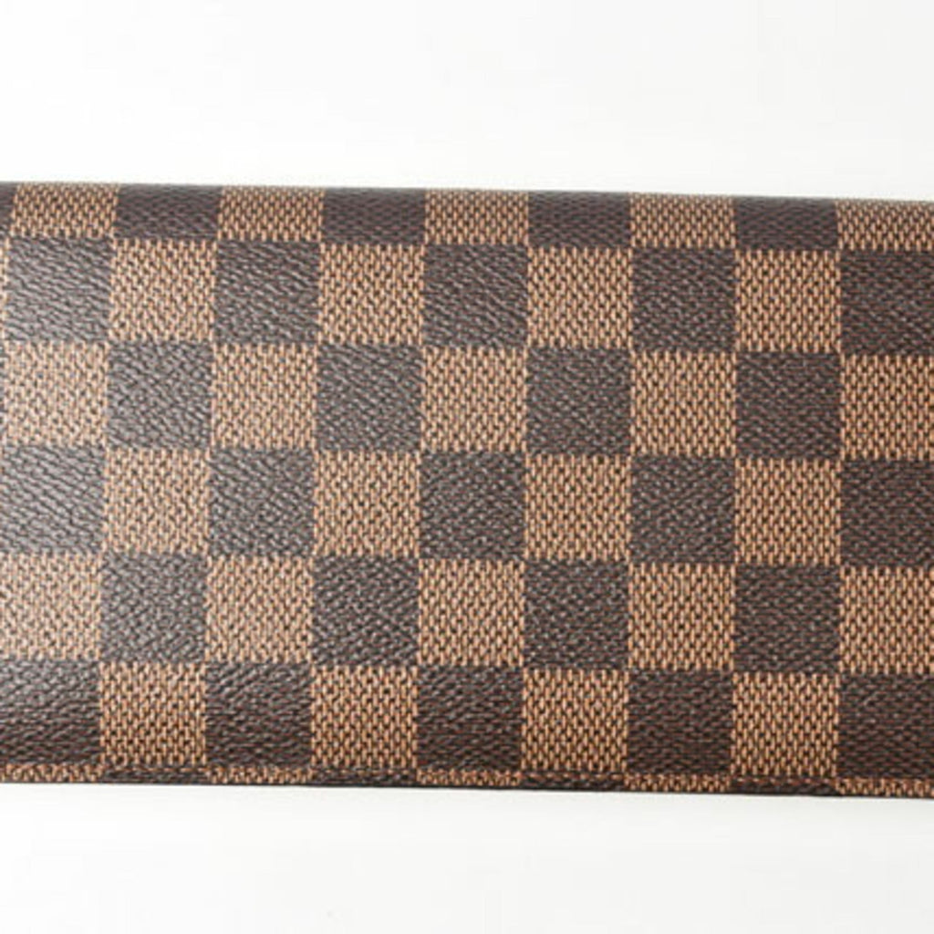 Louis Vuitton Damier Damier Canvas Damier Canvas Chain/Shoulder Wallet (Pre-Owned)
