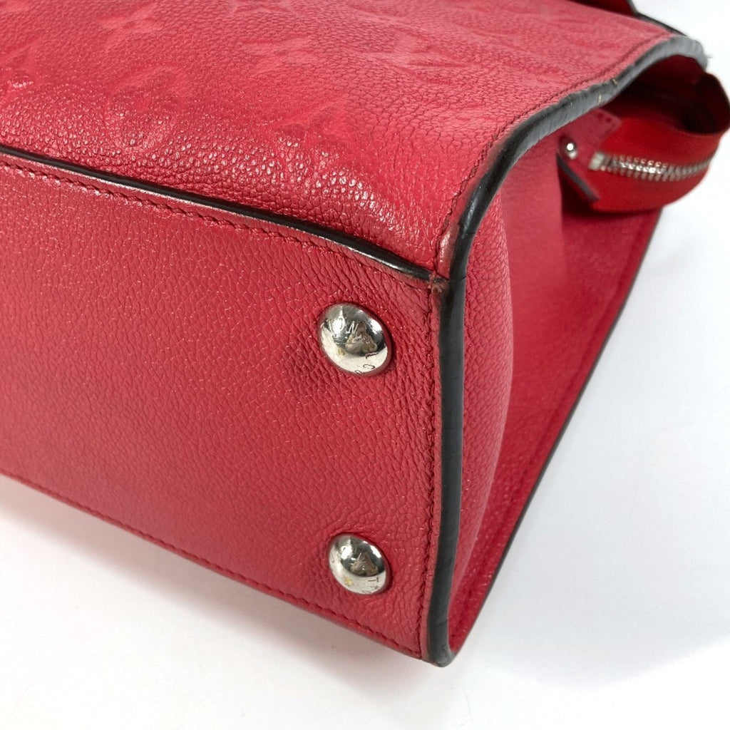 Louis Vuitton Monogram Empreinte Red Color Monogram Empreinte Handbag Shoulder Bag (Pre-Owned)