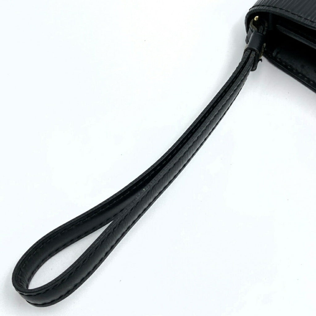 Louis Vuitton Black Noir Epi Leather Clutch Bag (Pre-Owned)