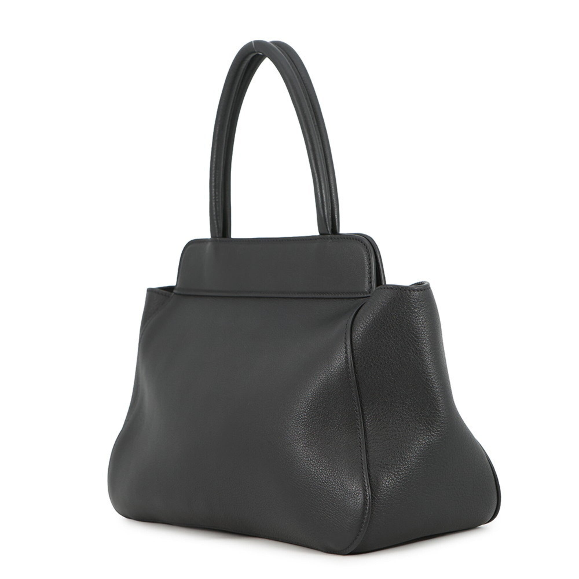 Prada Black Leather Handbag (Pre-Owned)