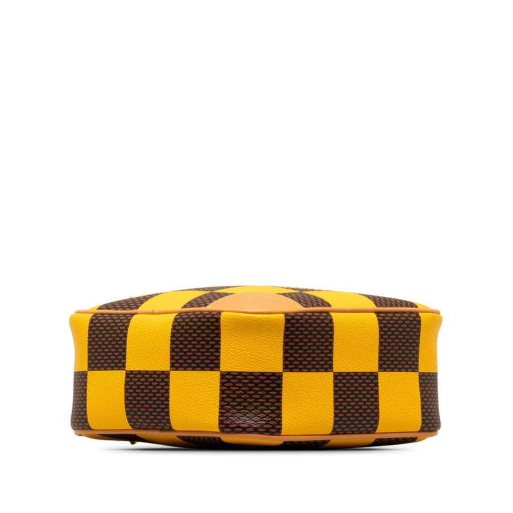 Louis Vuitton Yellow Pvc Leather Shoulder Bag (Pre-Owned)