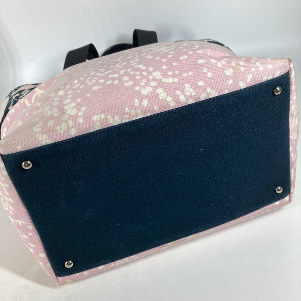 Chanel Pink Cotton Shoulder Bag (Pre-Owned)