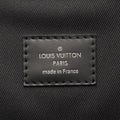 Louis Vuitton Black Coated Canvas Leather Backpack (Pre-Owned)