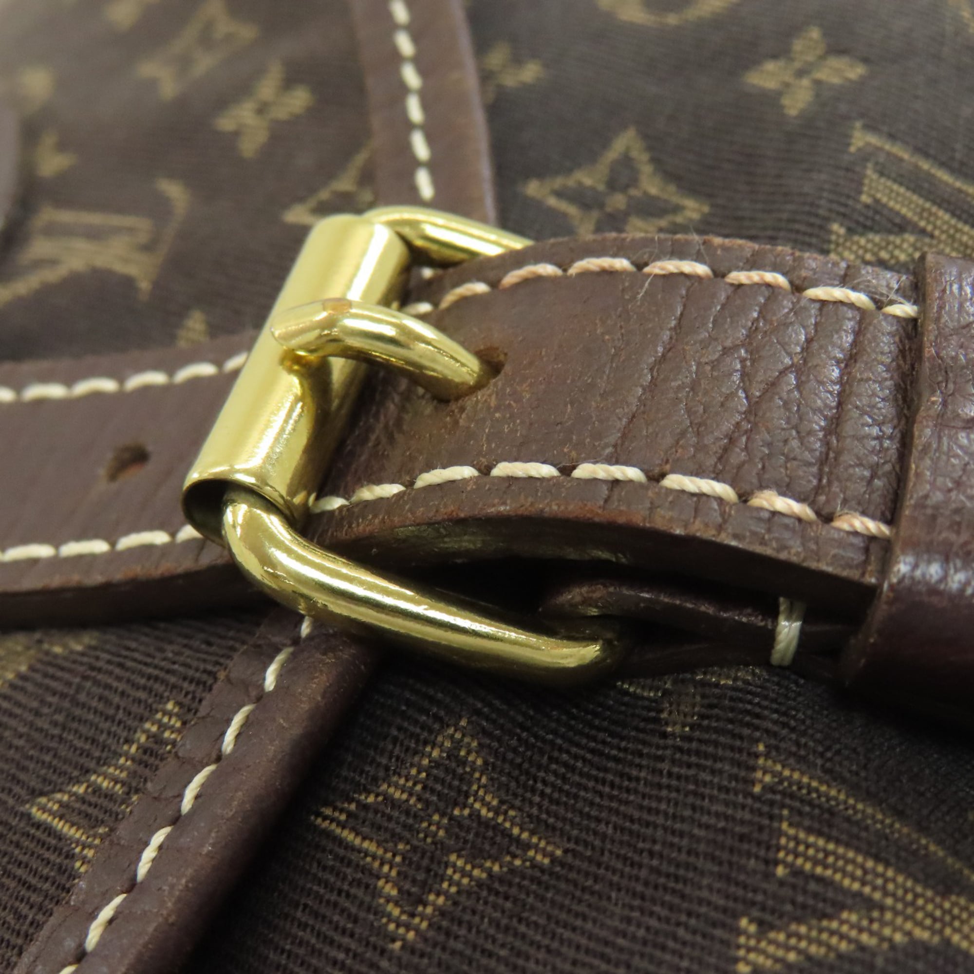 Louis Vuitton Brown Monogram Mini Lin Shoulder Bag (Pre-Owned)