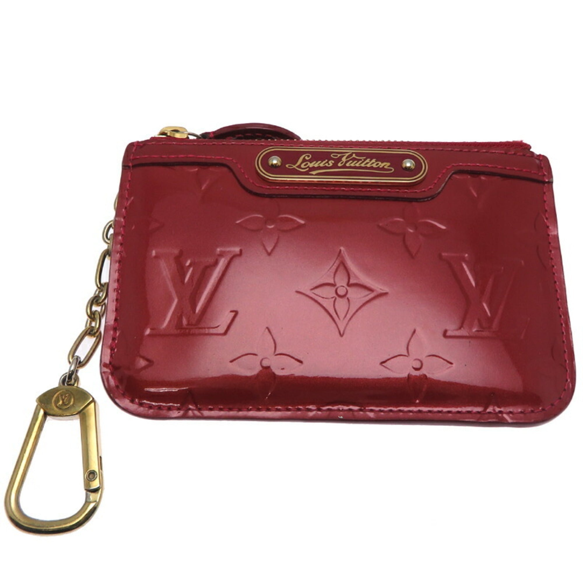 Louis Vuitton Pomme D'amour Monogram Vernis Coin Purse/Coin Case (Pre-Owned)