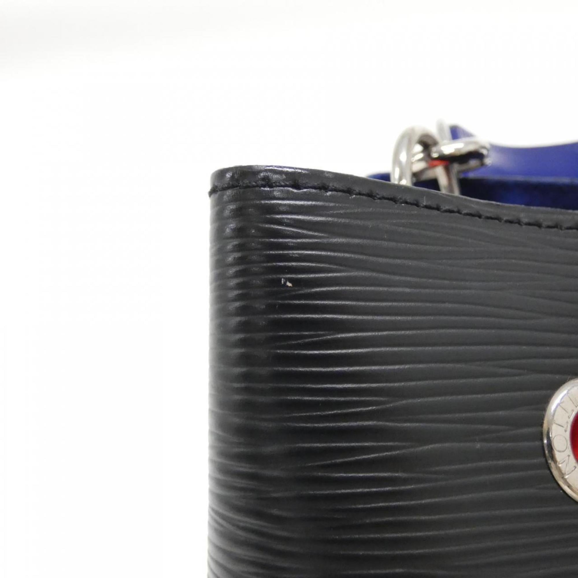 Louis Vuitton Noir Saffron Leather Shoulder Bag (Pre-Owned)