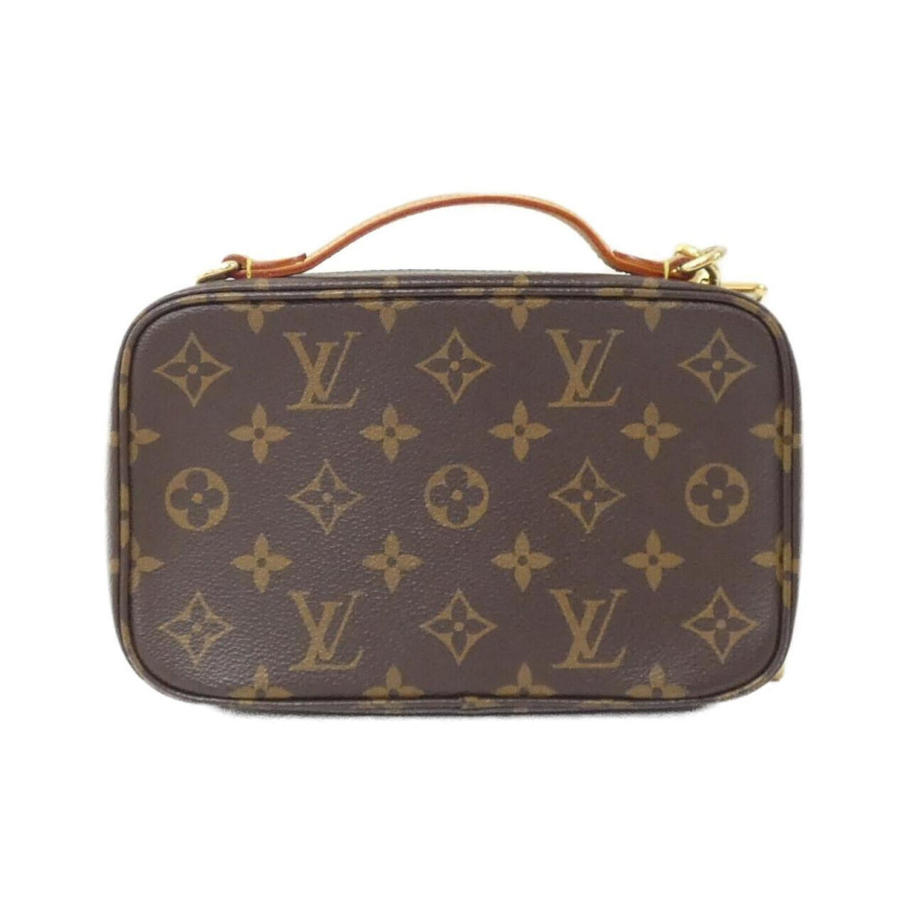Louis Vuitton Marron Coated Canvas Pouch Shoulder Bag (Pre-Owned)