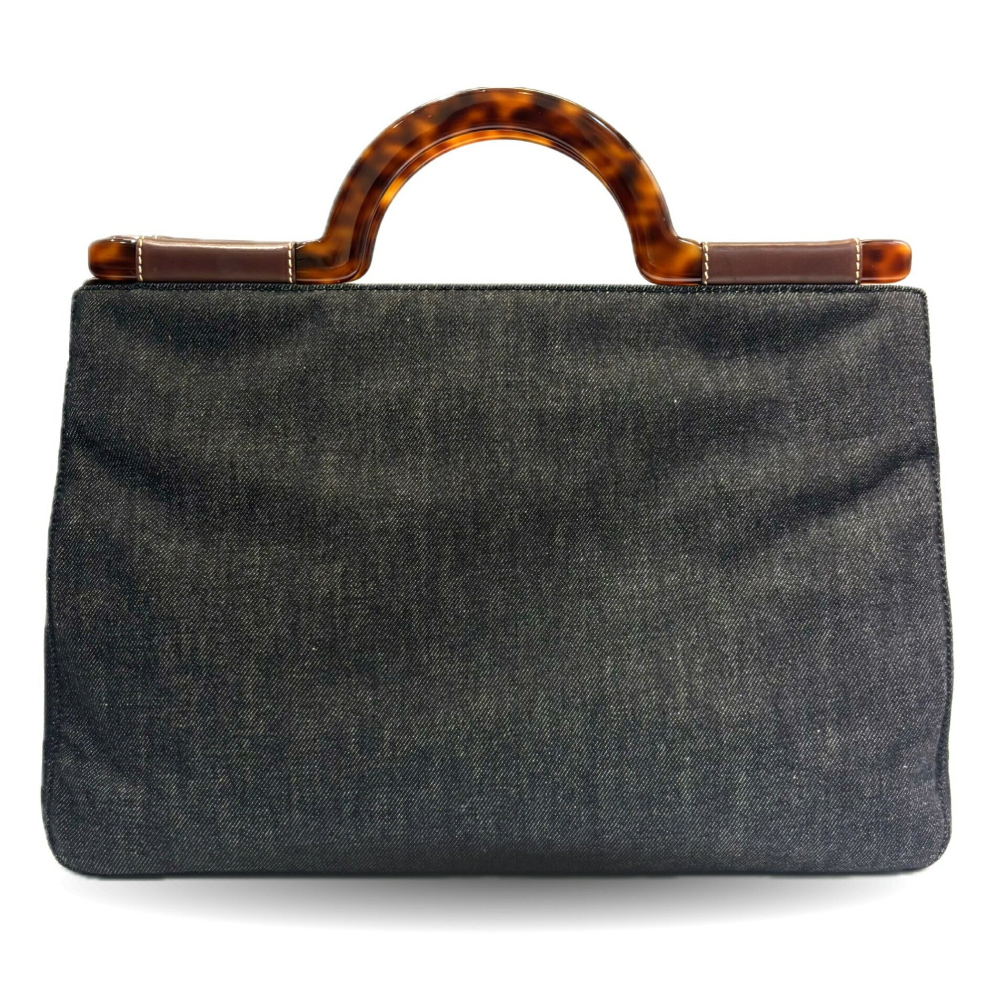 Chanel Navy Denim Handbag (Pre-Owned)
