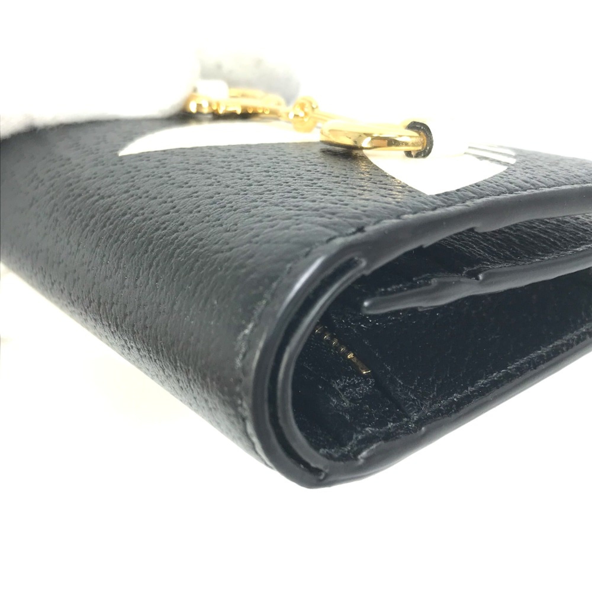 Gucci Black Leather Wallet (Bi-Fold) (Pre-Owned)