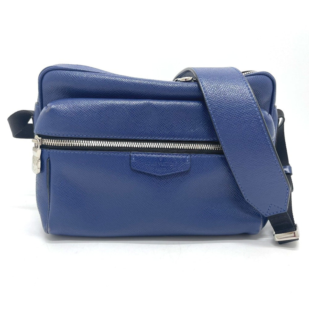 Louis Vuitton Blue Leather Shoulder Bag (Pre-Owned)