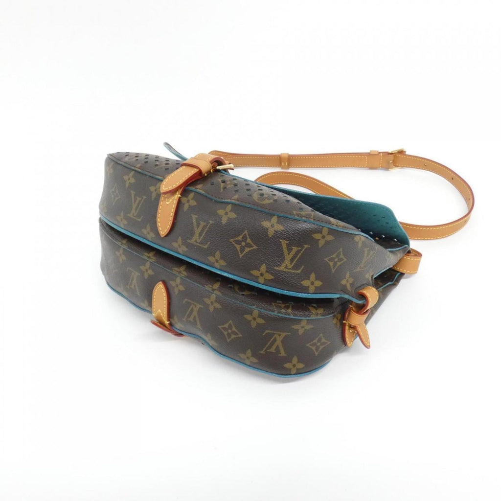 Louis Vuitton Marron Coated Canvas Shoulder Bag (Pre-Owned)