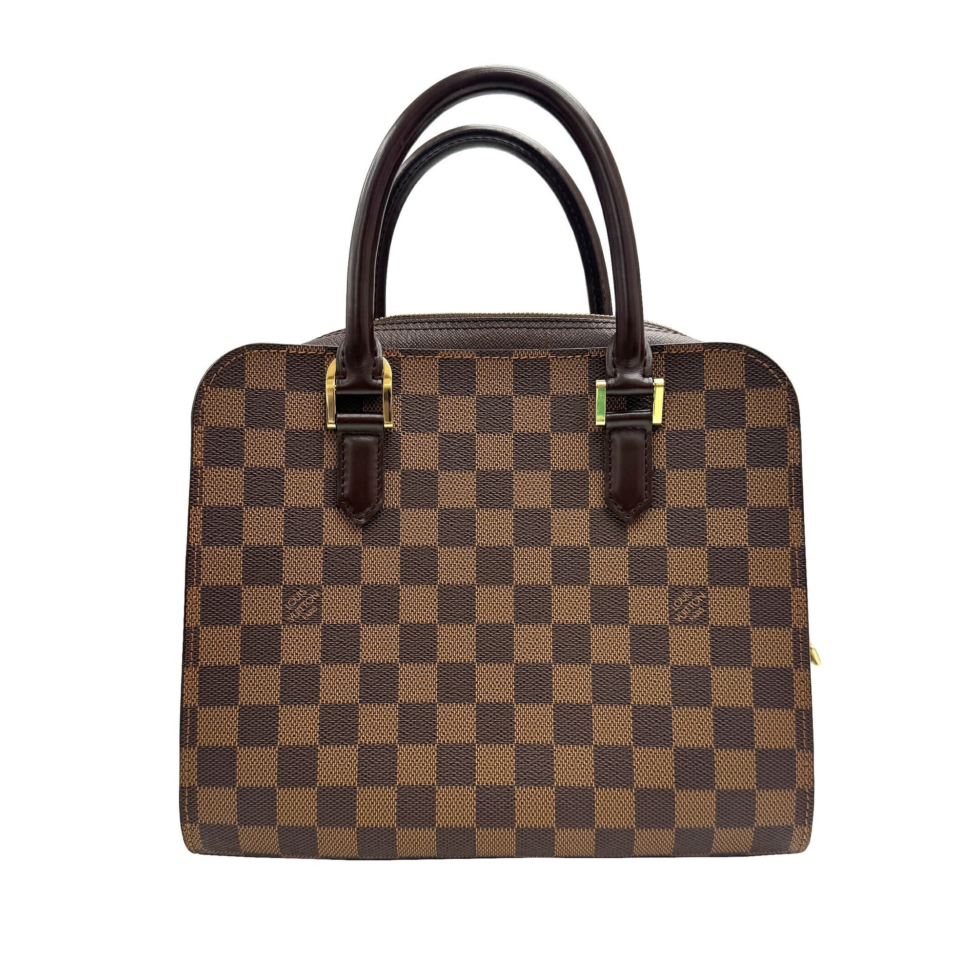 Louis Vuitton Damier Brown Damier Canvas Handbag (Pre-Owned)
