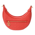 Louis Vuitton Red Color Leather Shoulder Bag (Pre-Owned)