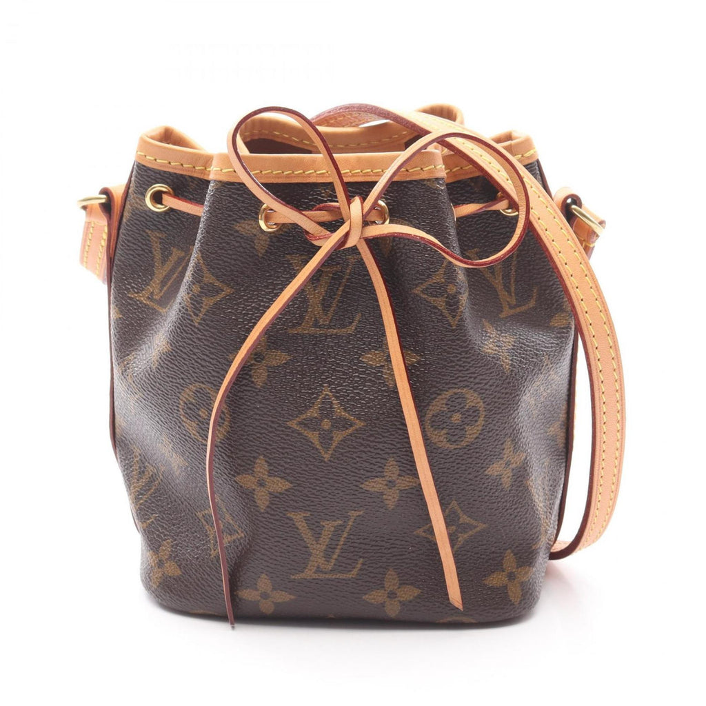 Louis Vuitton Brown Coated Canvas Shoulder Bag (Pre-Owned)