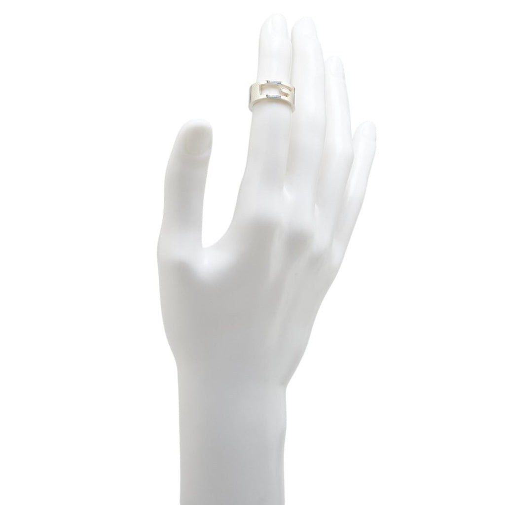 Gucci Silver 925 Band Ring (Pre-Owned)