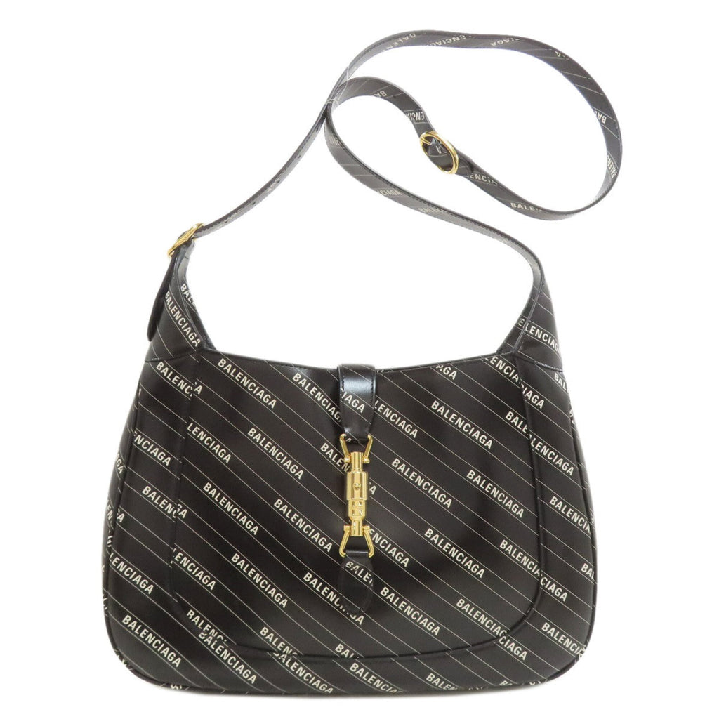 Gucci Black Leather Shoulder Bag (Pre-Owned)