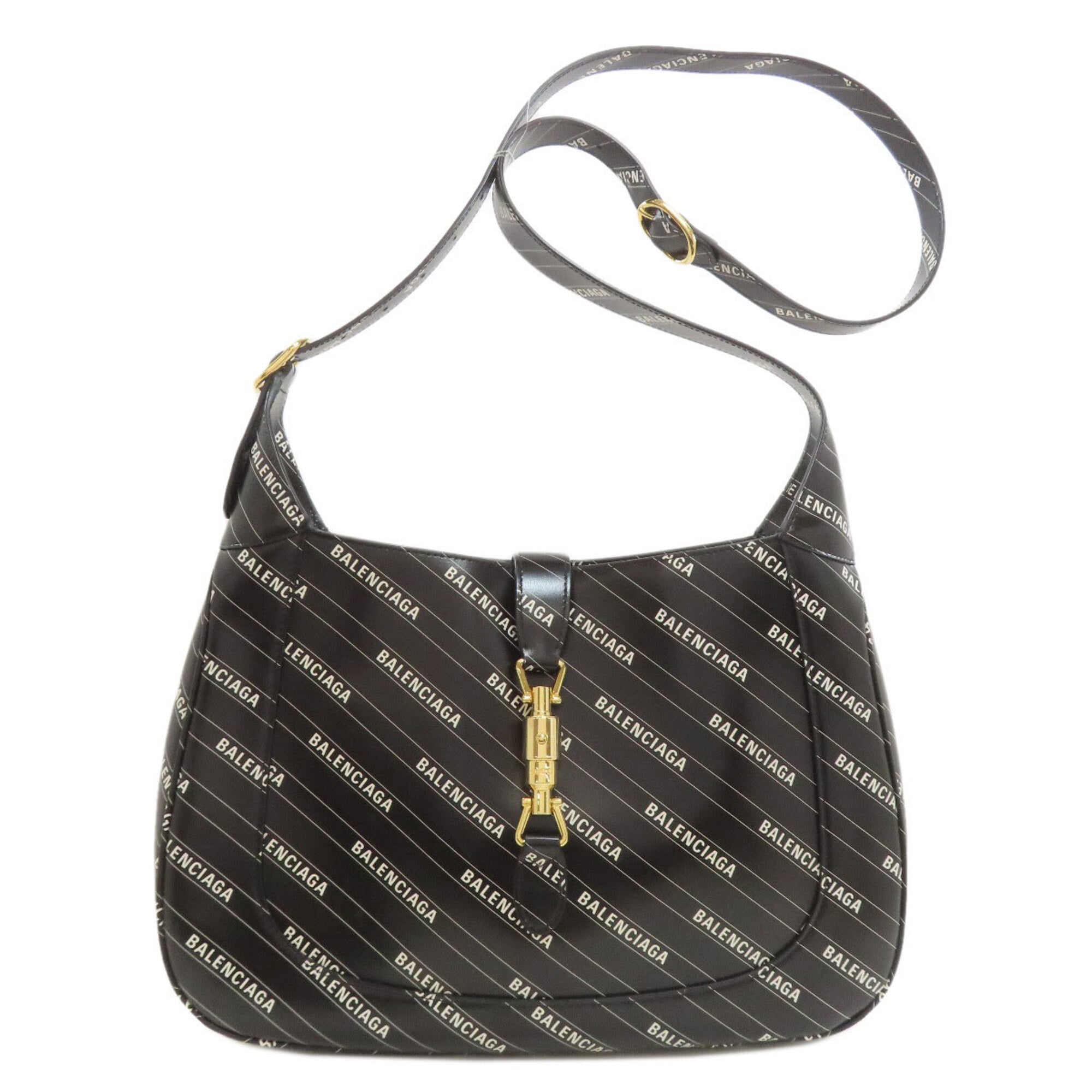 Gucci Black Leather Shoulder Bag (Pre-Owned)