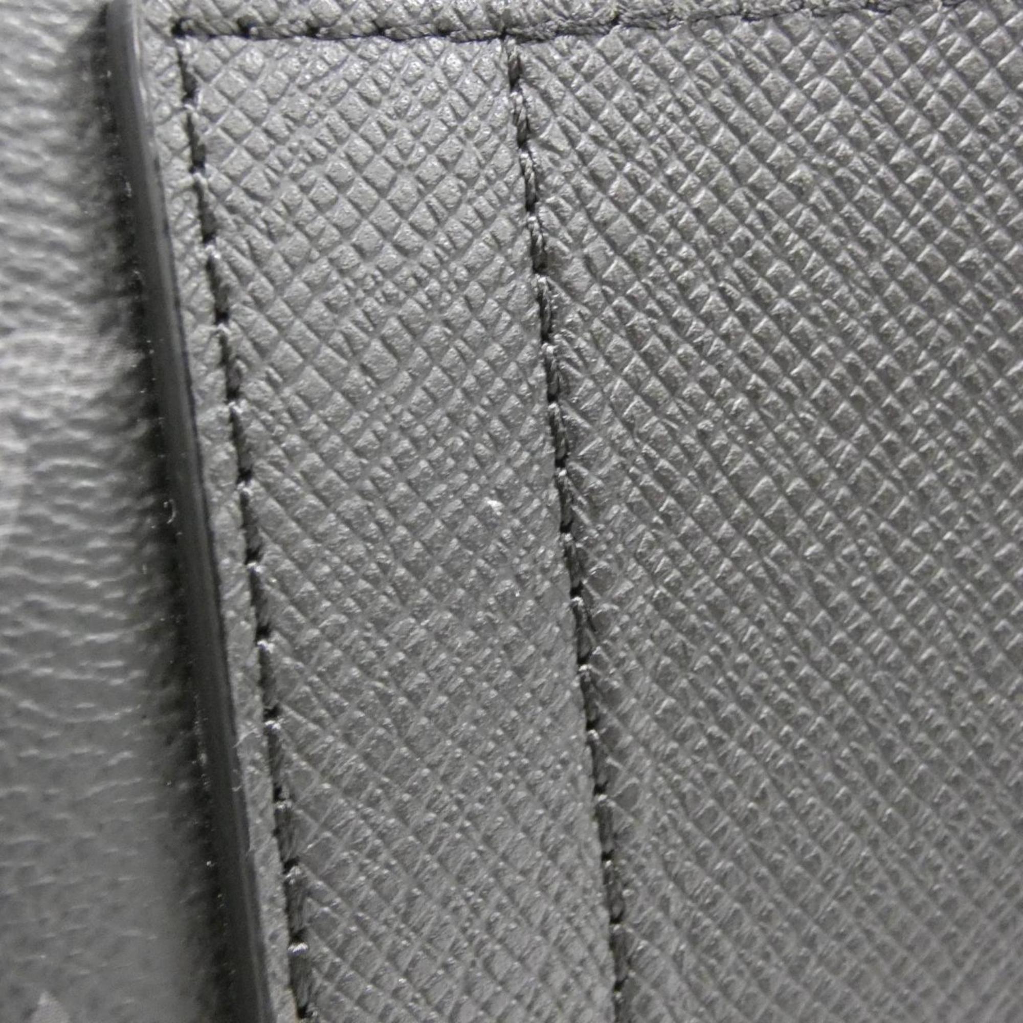 Louis Vuitton Black Coated Canvas Shoulder Bag (Pre-Owned)
