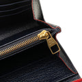 Louis Vuitton Monogram Empreinte Marine Rouge Navy Leather Long Wallet (Bi-Fold) (Pre-Owned)