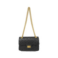 Chanel Black Leather Shoulder Bag (Pre-Owned)