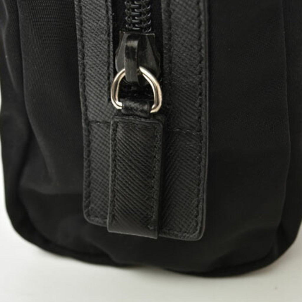 Prada Black Vela Nylon Pouch (Pre-Owned)