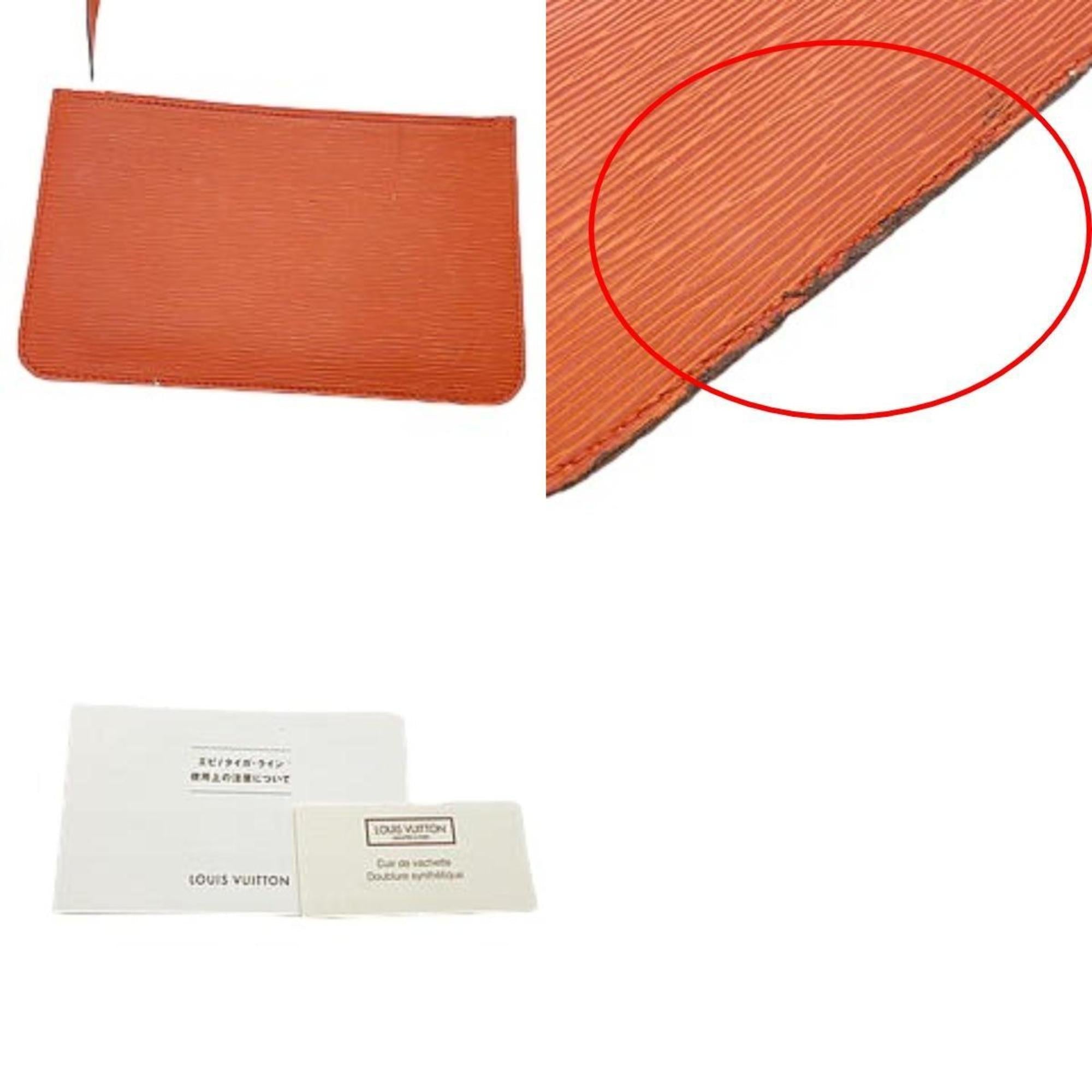 Louis Vuitton Orange Epi Leather Tote Bag (Pre-Owned)