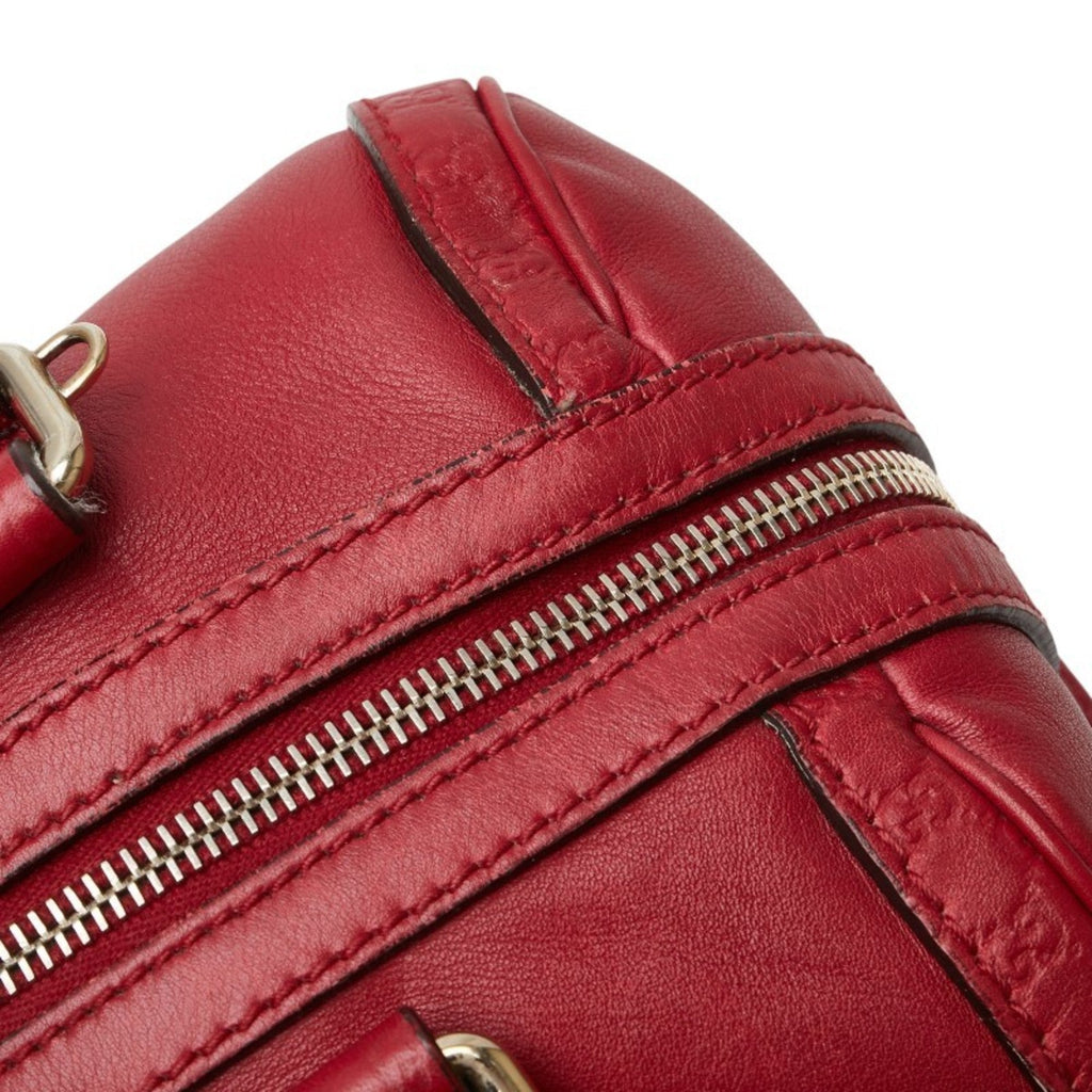 Gucci Red Color Handbag Shoulder Bag (Pre-Owned)