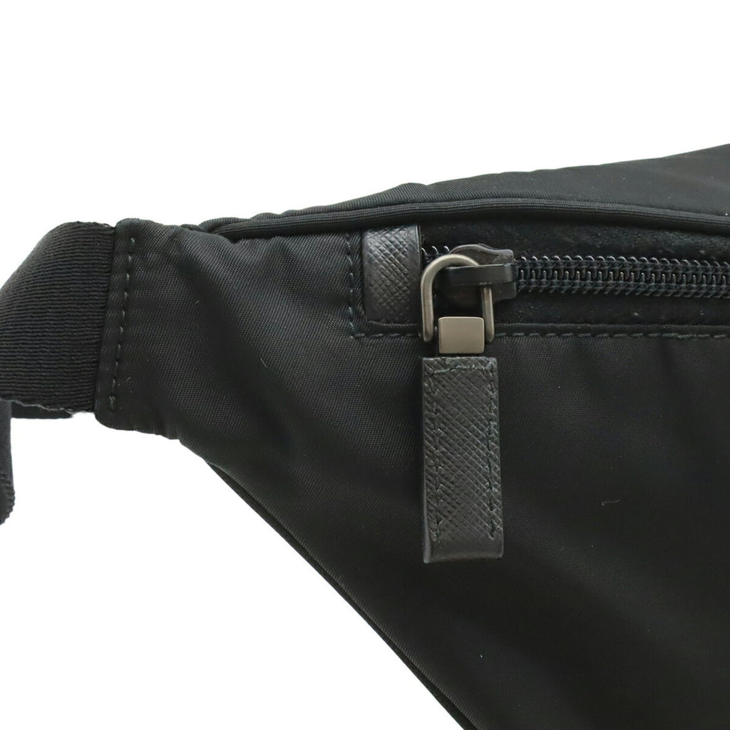 Prada Black Nero Nylon Pouch Sling Bag (Pre-Owned)