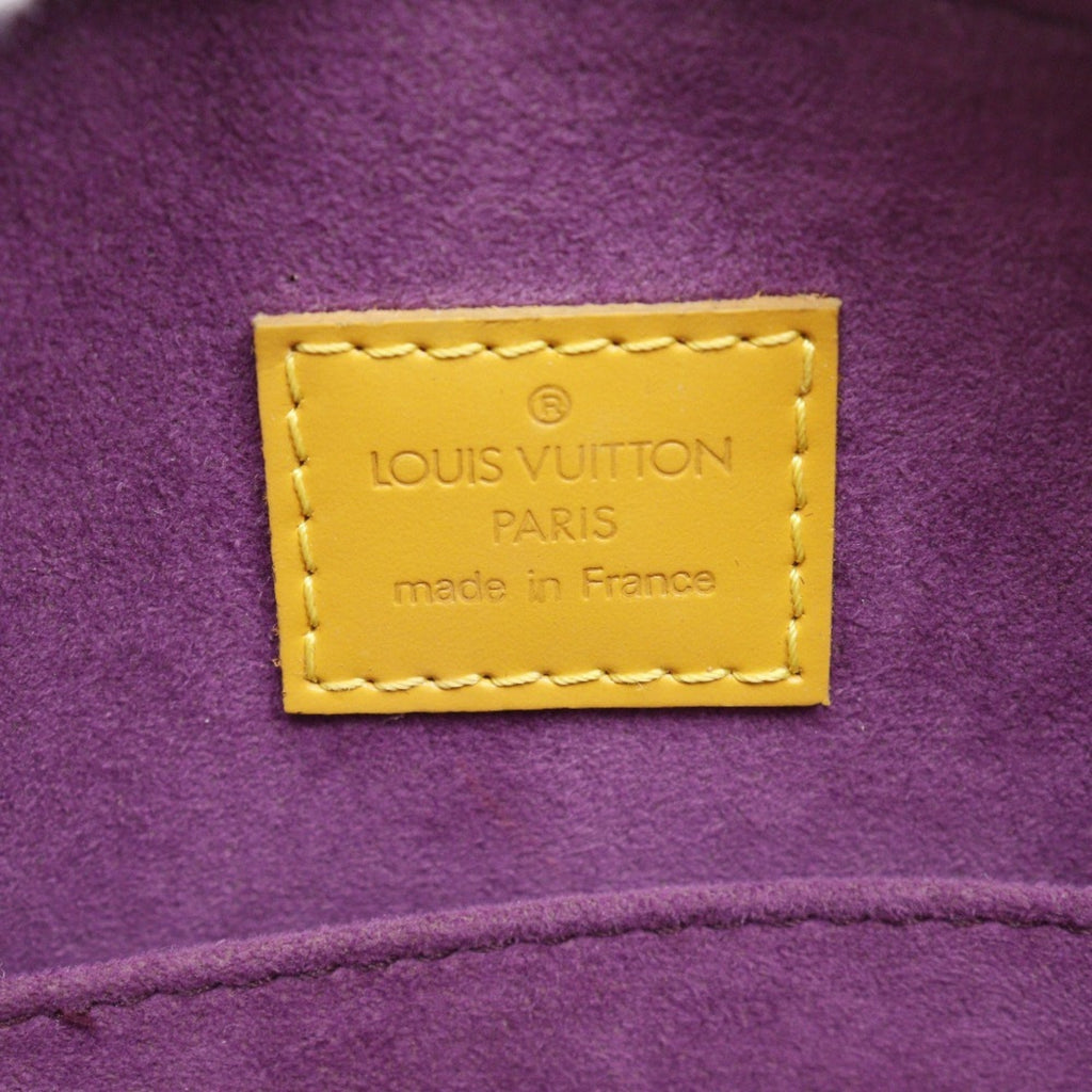 Louis Vuitton Yellow Epi Leather Handbag (Pre-Owned)