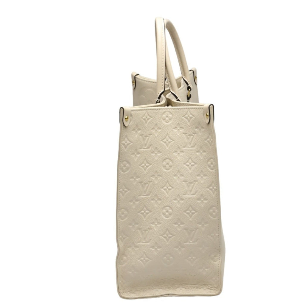 Louis Vuitton Monogram Empreinte Beige Monogram Empreinte Tote Bag (Pre-Owned)