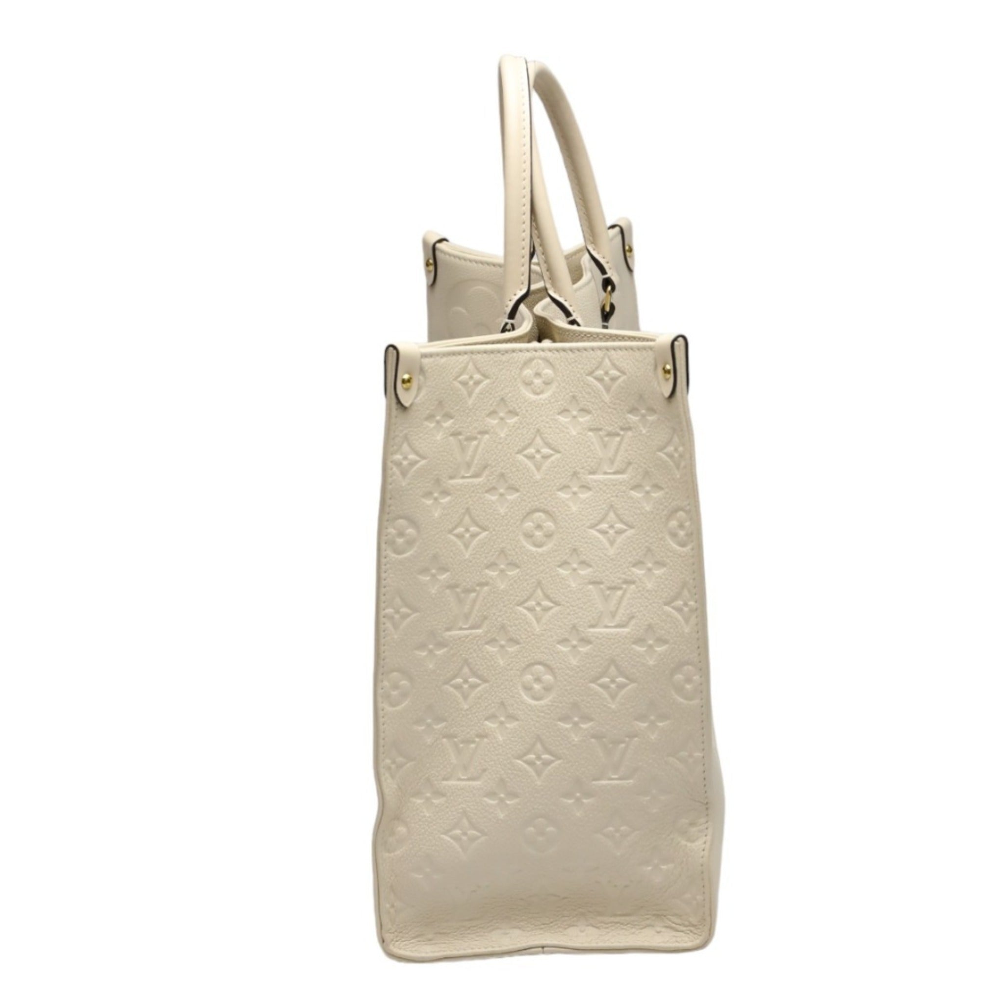 Louis Vuitton Monogram Empreinte Beige Monogram Empreinte Tote Bag (Pre-Owned)