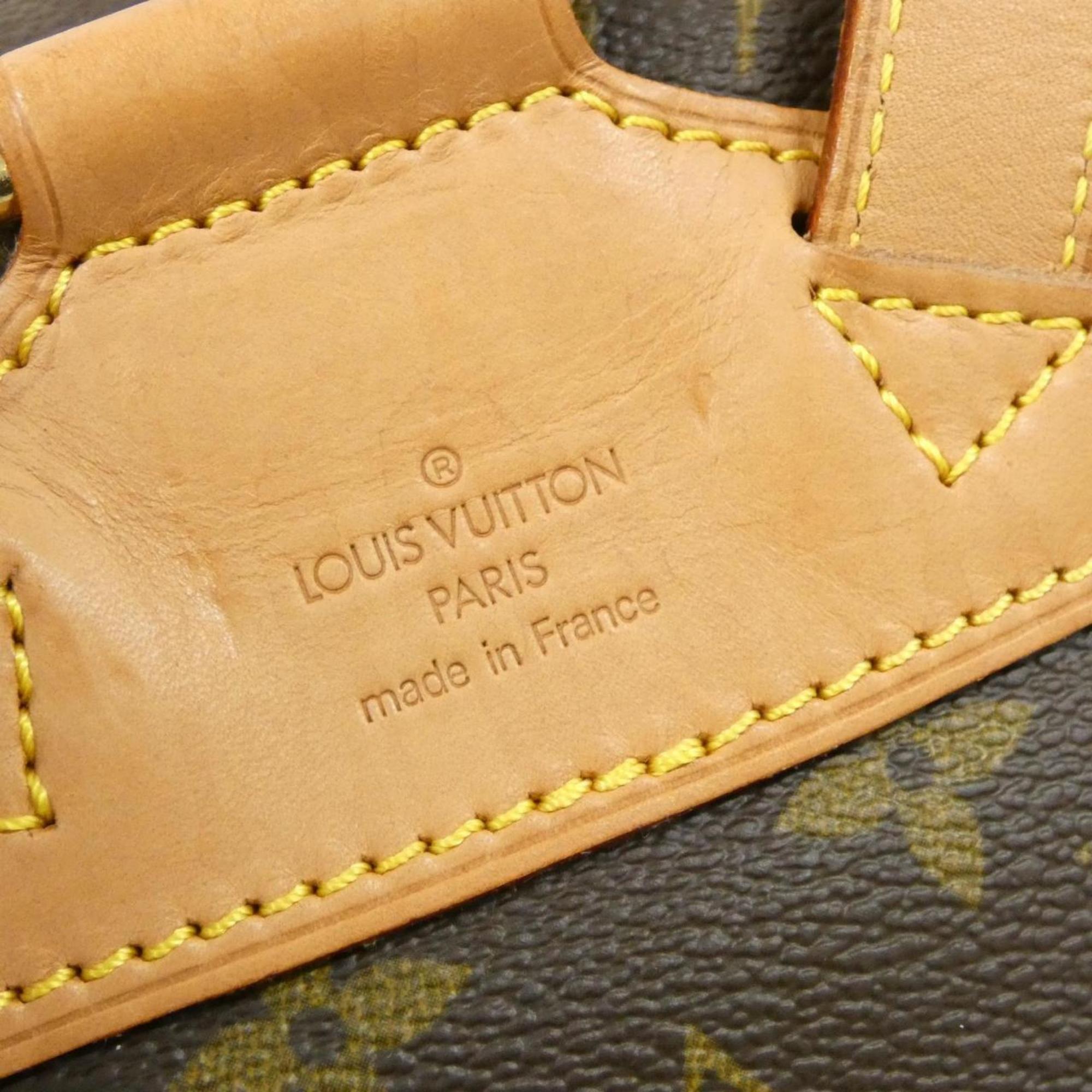 Louis Vuitton Marron Coated Canvas Backpack (Pre-Owned)