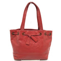 Chanel Red Leather Tote Bag (Pre-Owned)