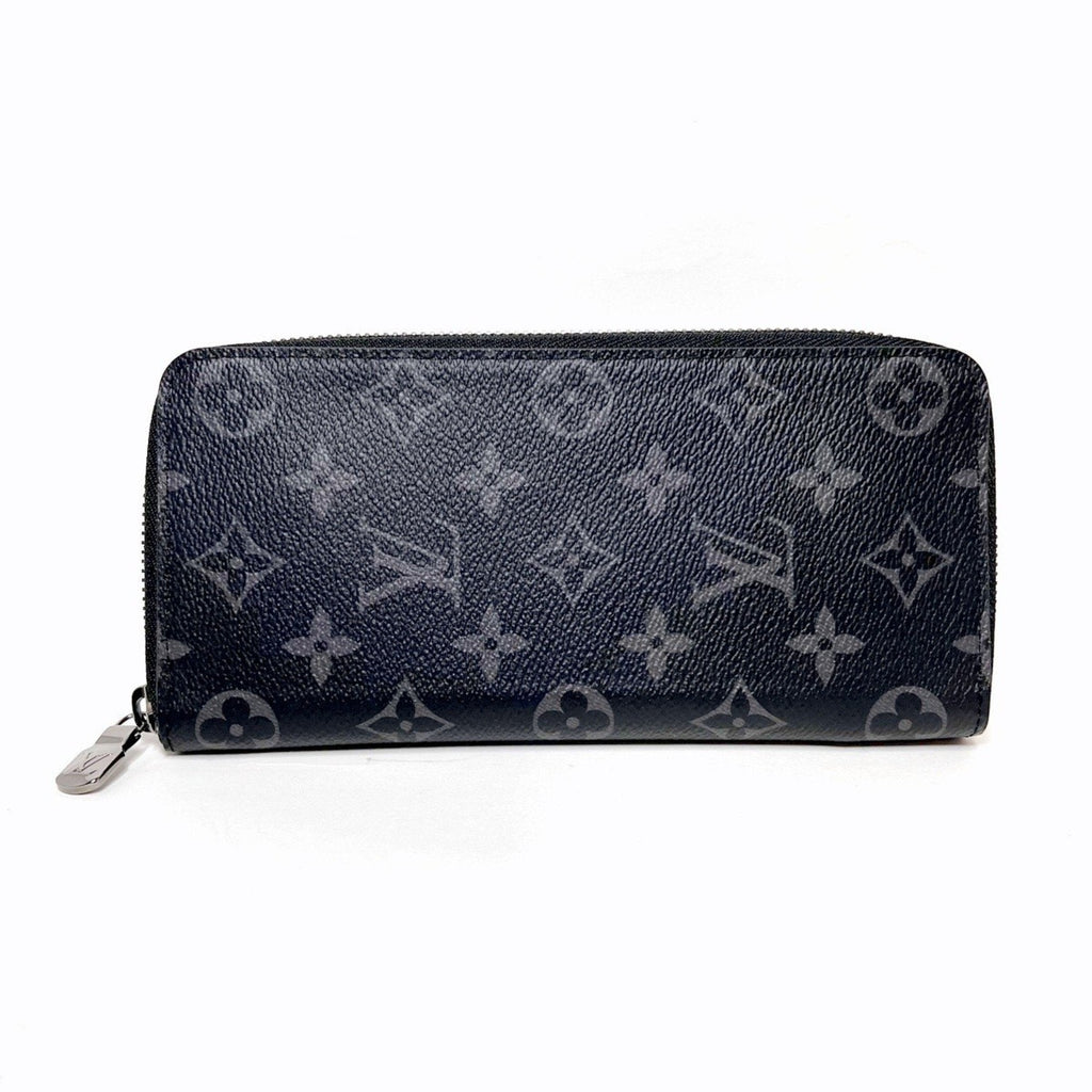 Louis Vuitton Monogram Eclipse Monogram Eclipse Monogram Eclipse Long Wallet (Bi-Fold) (Pre-Owned)