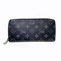 Louis Vuitton Monogram Eclipse Monogram Eclipse Monogram Eclipse Long Wallet (Bi-Fold) (Pre-Owned)