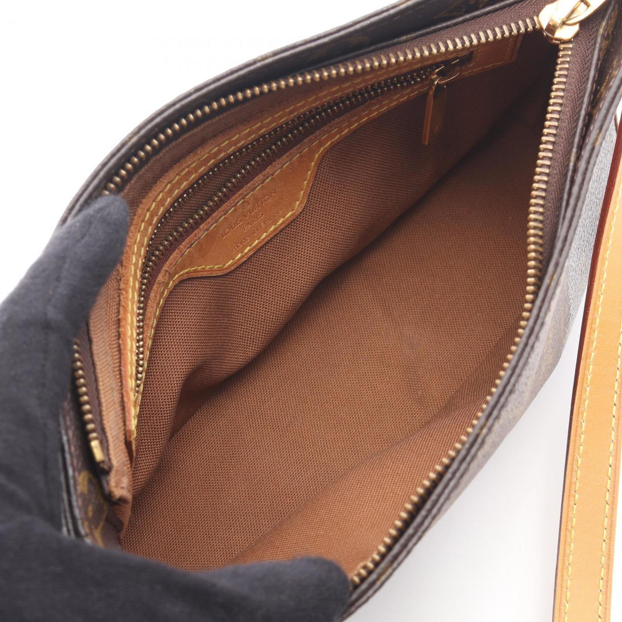 Louis Vuitton Brown Monogram Pvc Coated Canvas Leather Shoulder Bag (Pre-Owned)