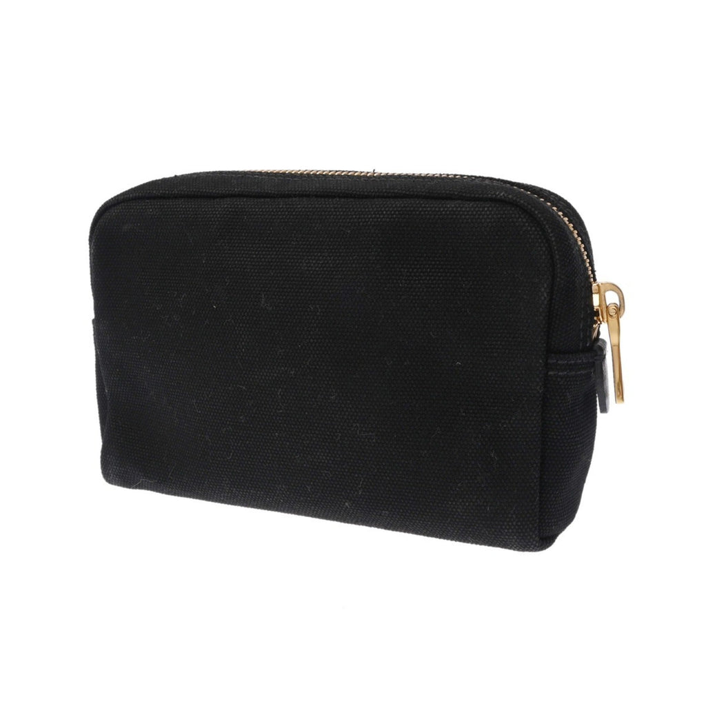 Prada Black Canvas Pouch (Pre-Owned)