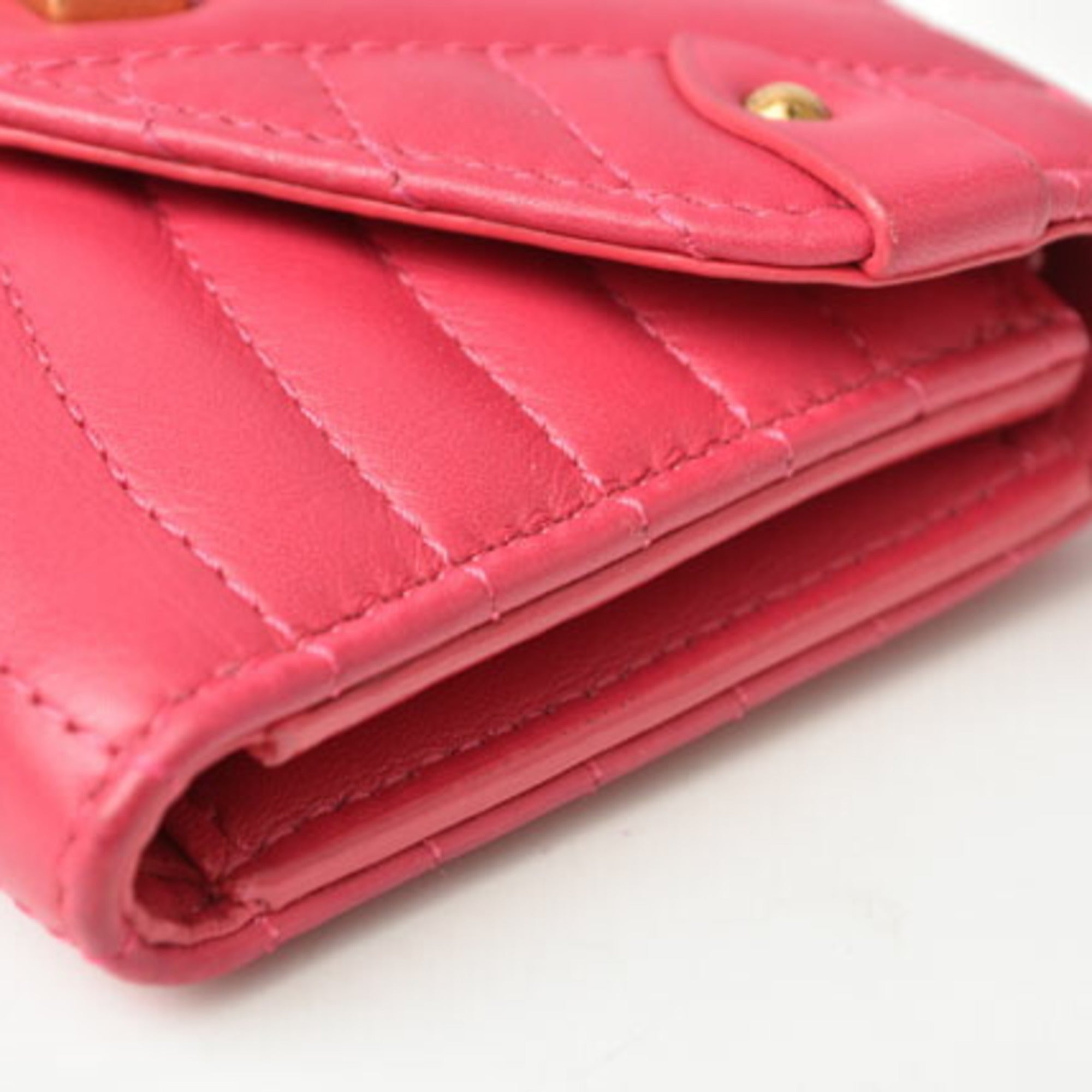 Louis Vuitton Freesia Epi Leather Wallet (Tri-Fold) (Pre-Owned)