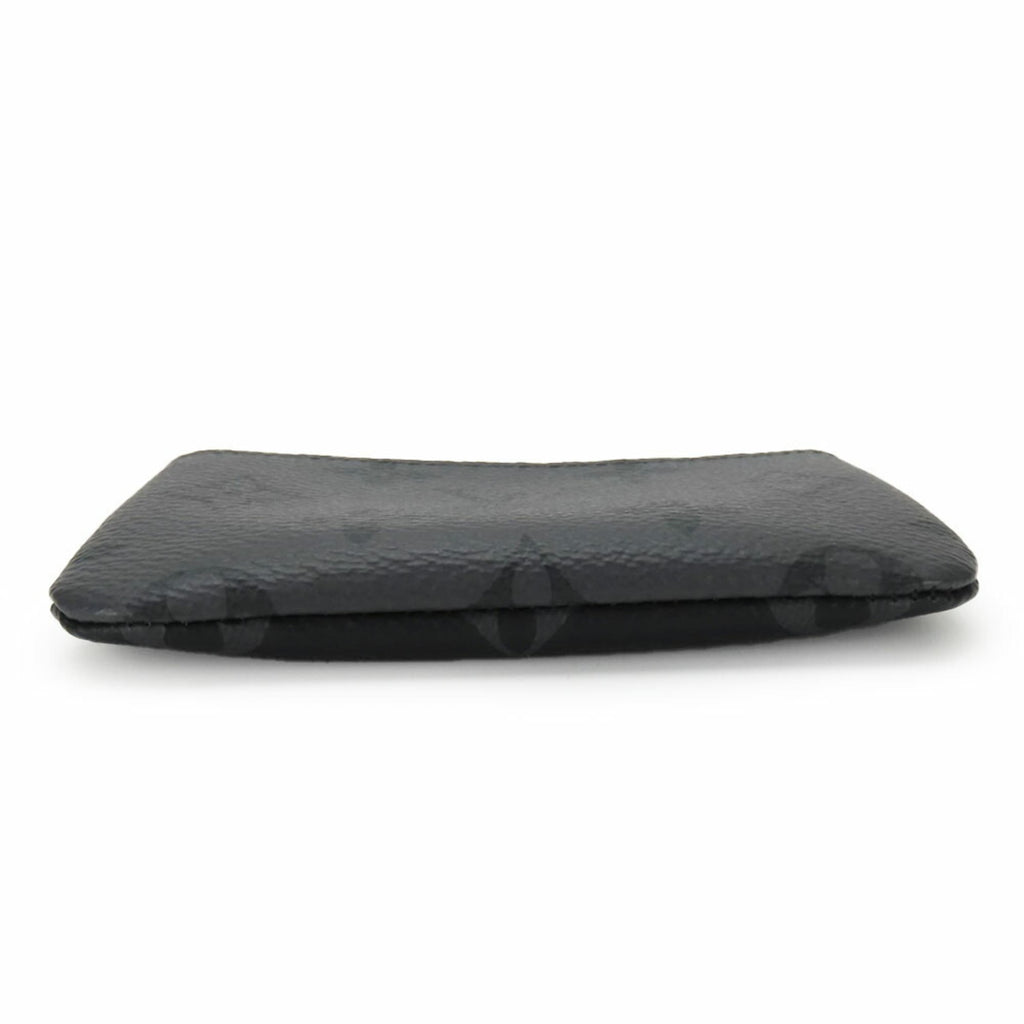 Louis Vuitton Monogram Eclipse Black Gray Monogram Eclipse Coin Purse/Coin Case (Pre-Owned)