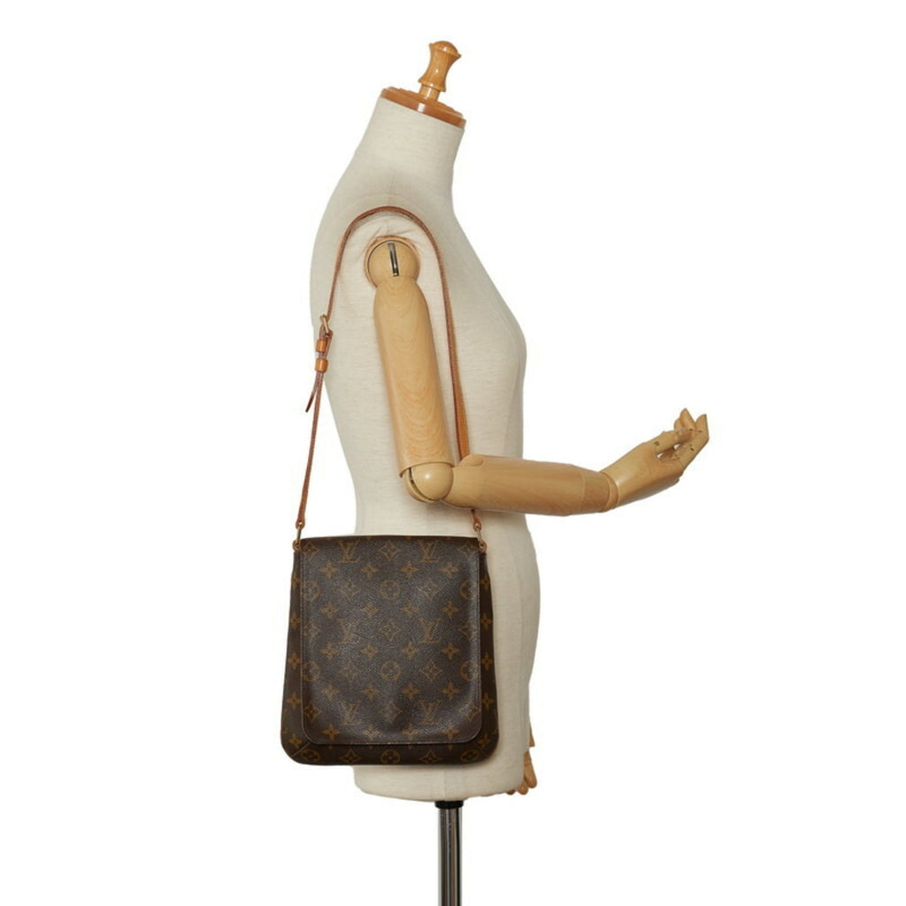 Louis Vuitton Brown Monogram Monogram Leather Shoulder Bag (Pre-Owned)